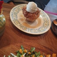 Muffin set at Phalam Cafe in Kyoto