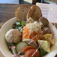 Salad Bowl Set at Phalam Cafe in Kyoto