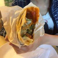 falafel roll at Veggie Bro in Vladimir