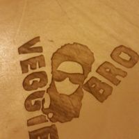 on tables  at Veggie Bro in Vladimir