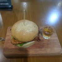 Burger at nomVnom Bistro - Clarke Quay in Central Singapore