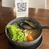 U4 Lion’s Mane Udon  at nomVnom Bistro - Clarke Quay in Central Singapore
