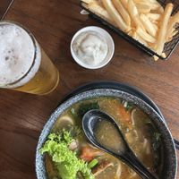 S5 Truffle Fries  at nomVnom Bistro - Clarke Quay in Central Singapore