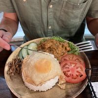 Faux egg with rendang  at nomVnom Bistro - Clarke Quay in Central Singapore