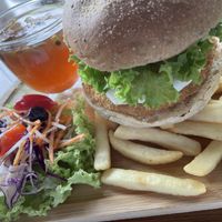 Soja Burger   at nomVnom Bistro - Clarke Quay in Central Singapore