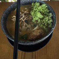 Shacha Lion’s Mane Udon  at nomVnom Bistro - Clarke Quay in Central Singapore