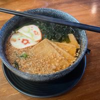 Vegan sea food bowl at nomVnom Bistro - Clarke Quay in Central Singapore
