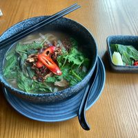 Vegan Pho at nomVnom Bistro - Clarke Quay in Central Singapore