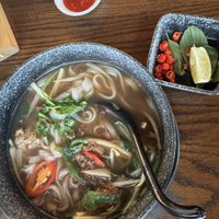 Signature Vietnamese Pho  at nomVnom Bistro - Clarke Quay in Central Singapore