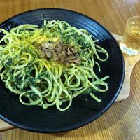 Spinach Linguine ?  at nomVnom Bistro - Clarke Quay in Central Singapore