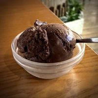 Choco coco ice cream 🍦   at nomVnom Bistro - Clarke Quay in Central Singapore
