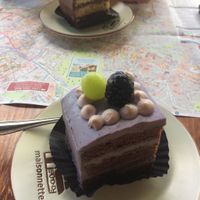 Blueberry cream cake - highly recommended  at nomVnom Bistro - Clarke Quay in Central Singapore