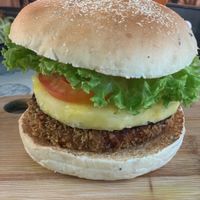 Jacky Burger  at nomVnom Bistro - Clarke Quay in Central Singapore