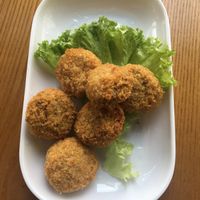 Mushroom Fritters at nomVnom Bistro - Clarke Quay in Central Singapore