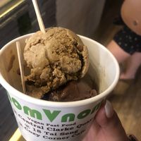Coffee and chocolate icecream  at nomVnom Bistro - Clarke Quay in Central Singapore