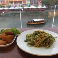 Beautiful view  at nomVnom Bistro - Clarke Quay in Central Singapore