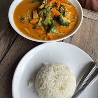 Curry  at La Carotte Qui Rit in Koh Tao