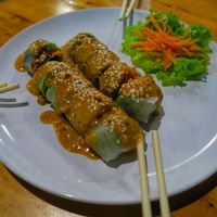 Sommer Rolls at La Carotte Qui Rit in Koh Tao