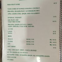 Menu 14 at La Carotte Qui Rit in Koh Tao