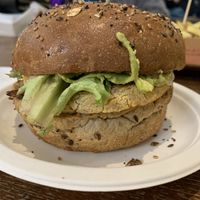 Veg burger Toscano  at Veg & Veg in Florence