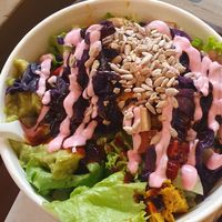 Vegan salad at Veg & Veg in Florence