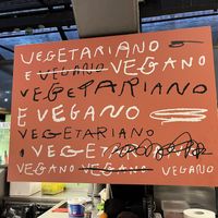 Board  at Veg & Veg in Florence