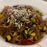 Noodles with vegan chicken   at Veg & Veg in Florence