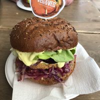 Popeye burger 😍 at Veg & Veg in Florence