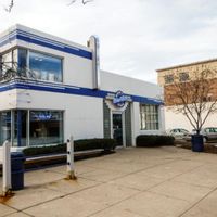 outside at Monty's Blue Plate Diner in Madison