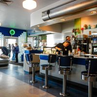 inside at Monty's Blue Plate Diner in Madison