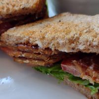 TNT BLT vegan tempeh sandwich at Monty's Blue Plate Diner in Madison