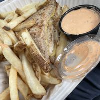 The Sheldon (it’s like a Reuben) at Monty's Blue Plate Diner in Madison