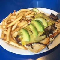 heathen vegan shoplifter’s delight at Monty's Blue Plate Diner in Madison