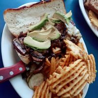 Heathen Vegan Shoplifter's Delight at Monty's Blue Plate Diner in Madison