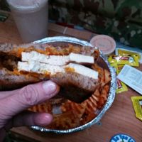 Good sandwich, I'd go back to try something else

Interesting Menu, I chose the Ruben Sandwich. 

I would not get it again. It was sloppy to eat, and had too much tofu IMO

Place was clean, and crowded. 

If I am ever back in the area, I will try something else on the menu at Monty's Blue Plate Diner in Madison