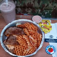 Good sandwich, I'd go back to try something else

Interesting Menu, I chose the Ruben Sandwich. 

I would not get it again. It was sloppy to eat, and had too much tofu IMO

Place was clean, and crowded. 

If I am ever back in the area, I will try something else on the menu at Monty's Blue Plate Diner in Madison