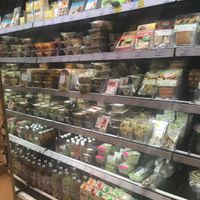 Simili et salades  at Naturalia - Pyrenees in Paris