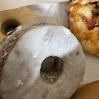 Vanilla donut   at Mother Fool's Coffeehouse in Madison