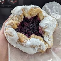 Mixed berry danish at Mother Fool's Coffeehouse in Madison