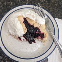Blueberry danish at Mother Fool's Coffeehouse in Madison