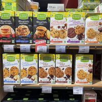 Lots of vegan food options…cookies, tofu, vegan cheese and more 👍  at Naturalia - Sablons in Paris