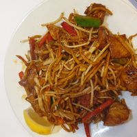 Mee goreng: good, not too spicy at Vegie Hut in Box Hill