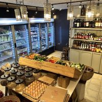 Health food store  at Soya Nutribar in San Salvador