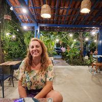 Smile to the view at Vegan Vegan in Rio De Janeiro