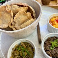 Mezze plate at Vegan Vegan in Rio De Janeiro