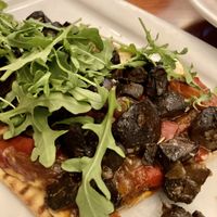 Philly Flatbread   at Veganized in New Brunswick