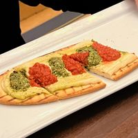 Margarita Pizza at Veganized in New Brunswick