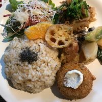 daily lunch  at Hiruneko Shokudou in Itoshima