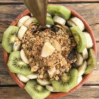 great açaí bowls at Baruc Natural in Florianopolis