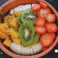 açaí paradise at Baruc Natural in Florianopolis